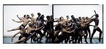 MEN IN MOTION / RIZZOLI NYC PUBLISHER / 2008 ALVIN AILEY SCHOOL /  